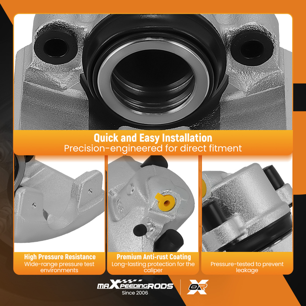 Pinza Freno Anteriore Sinistra compatibile per Ford Courier 1988-2016 Fiesta 1995-10 Fusion