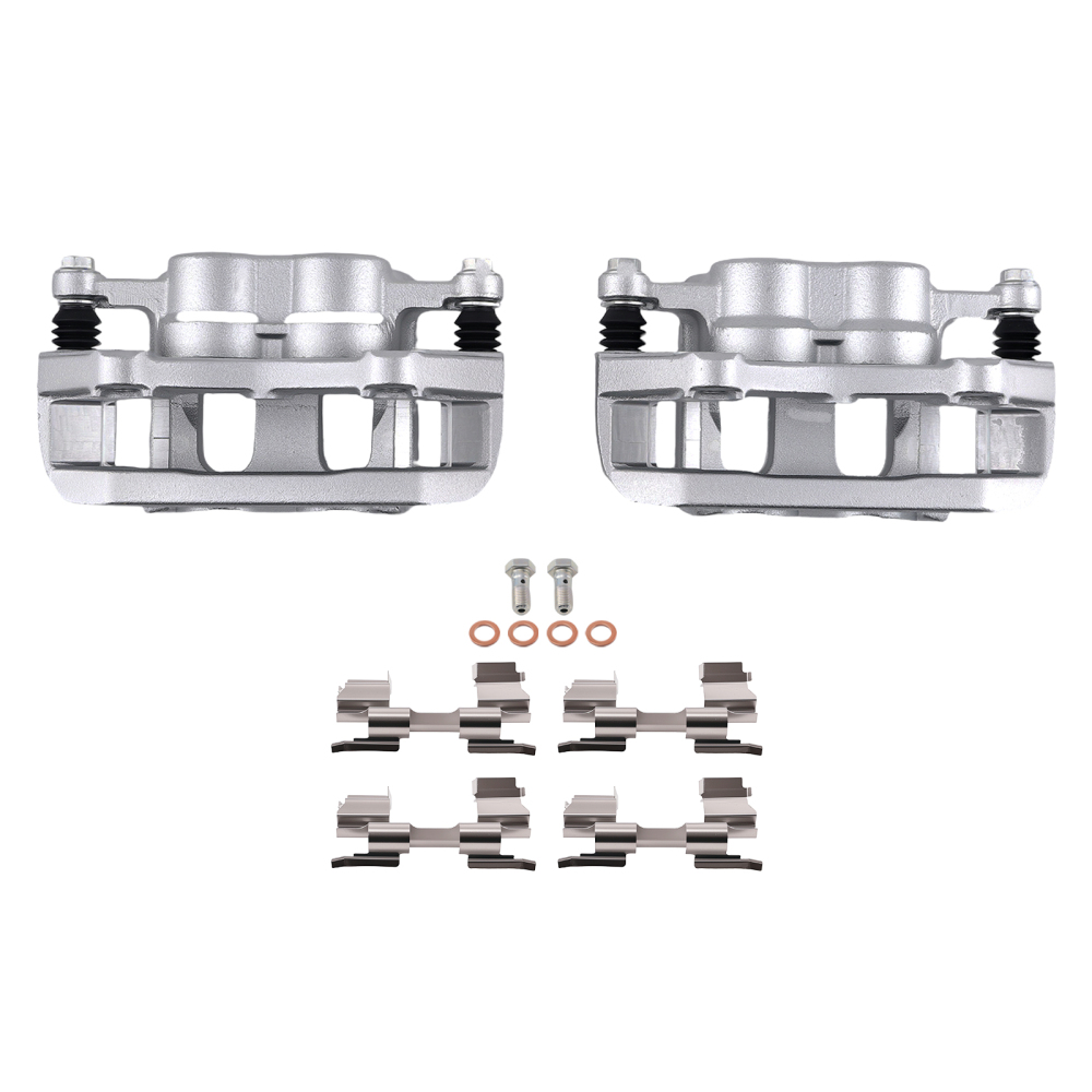 Front Disc Brake Caliper Set compatible for Ford Explorer 2011-19/Flex 2009-19/Taurus 10-19