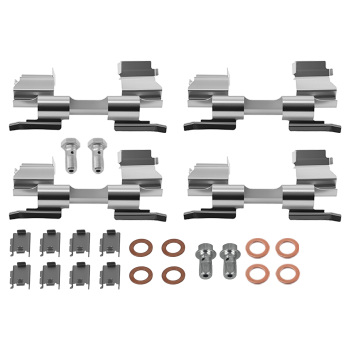 Front Rear Disc Brake Calipers w/Bracket compatible for Ford Explorer 2011-19/Flex 2010-14