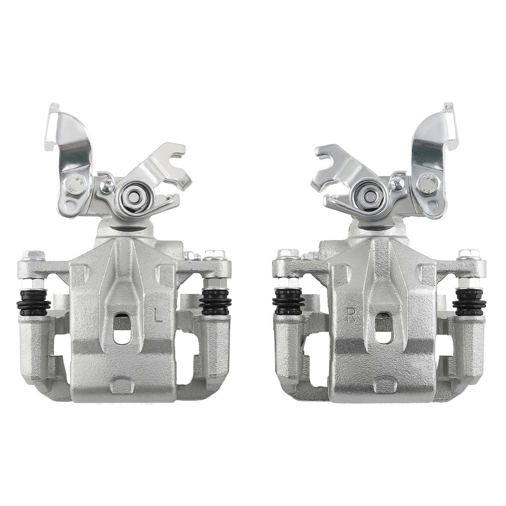 Complete Set Front Rear Brake Caliper Kit compatible for Mazda 6 Mercury Milan 2006-2013