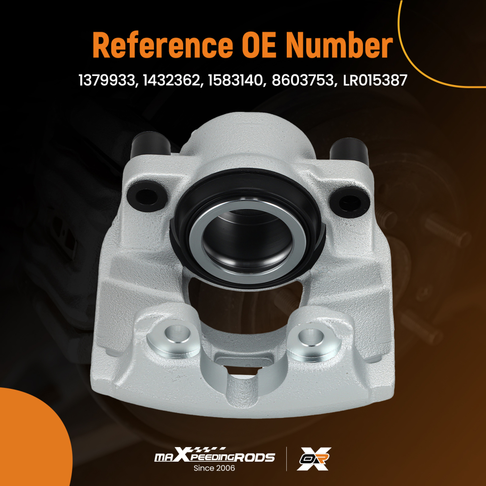 Brake Caliper Kit Front Left compatible for Ford Galaxy compatible for Volvo S60 S80 V60 V70 XC70 1379933