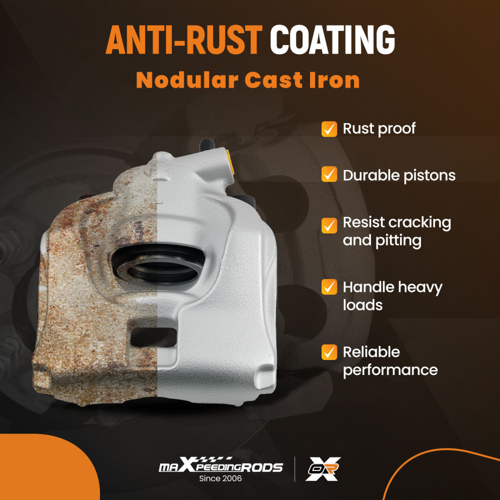 Brake Caliper Kit Front Left compatible for Ford Galaxy compatible for Volvo S60 S80 V60 V70 XC70 1379933