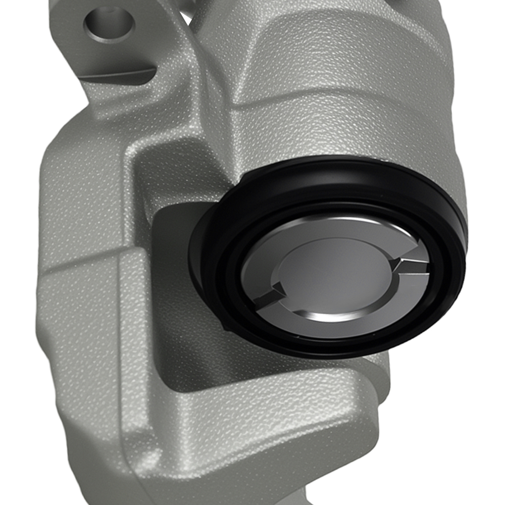 2x Pinza Freno Galleggiante Posteriore con Kit compatibile per VW Golf III 1H0615423 38mm