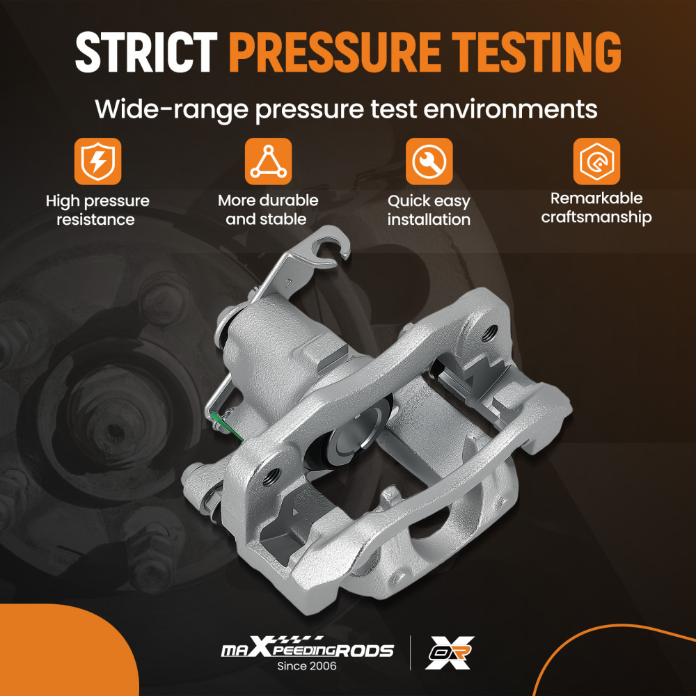 Rear Left Brake Calipers w/ Bracket compatible for Dodge Grand Caravan compatible for VW Routan compatible for Ram C/V