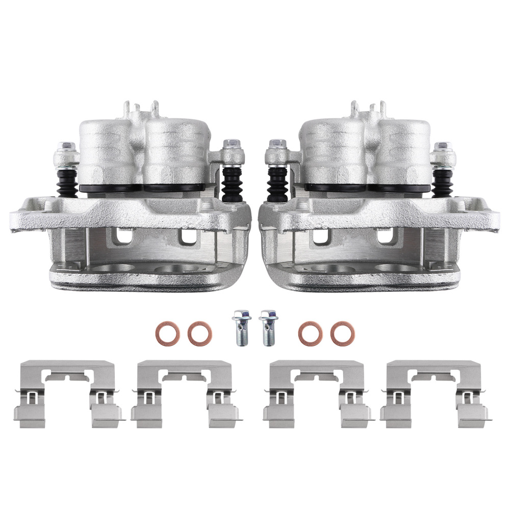 Front Rear Left Right Brake Calipers compatible for Subaru Forester 2009-13/Impreza 2008-14