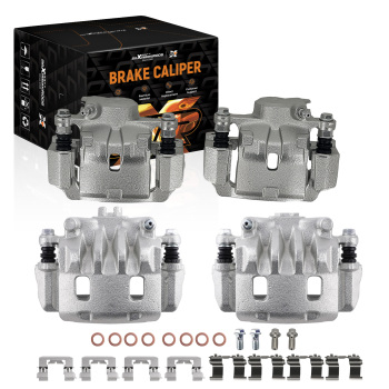 Front Rear Left Right Brake Calipers compatible for Subaru Forester 2009-13/Impreza 2008-14