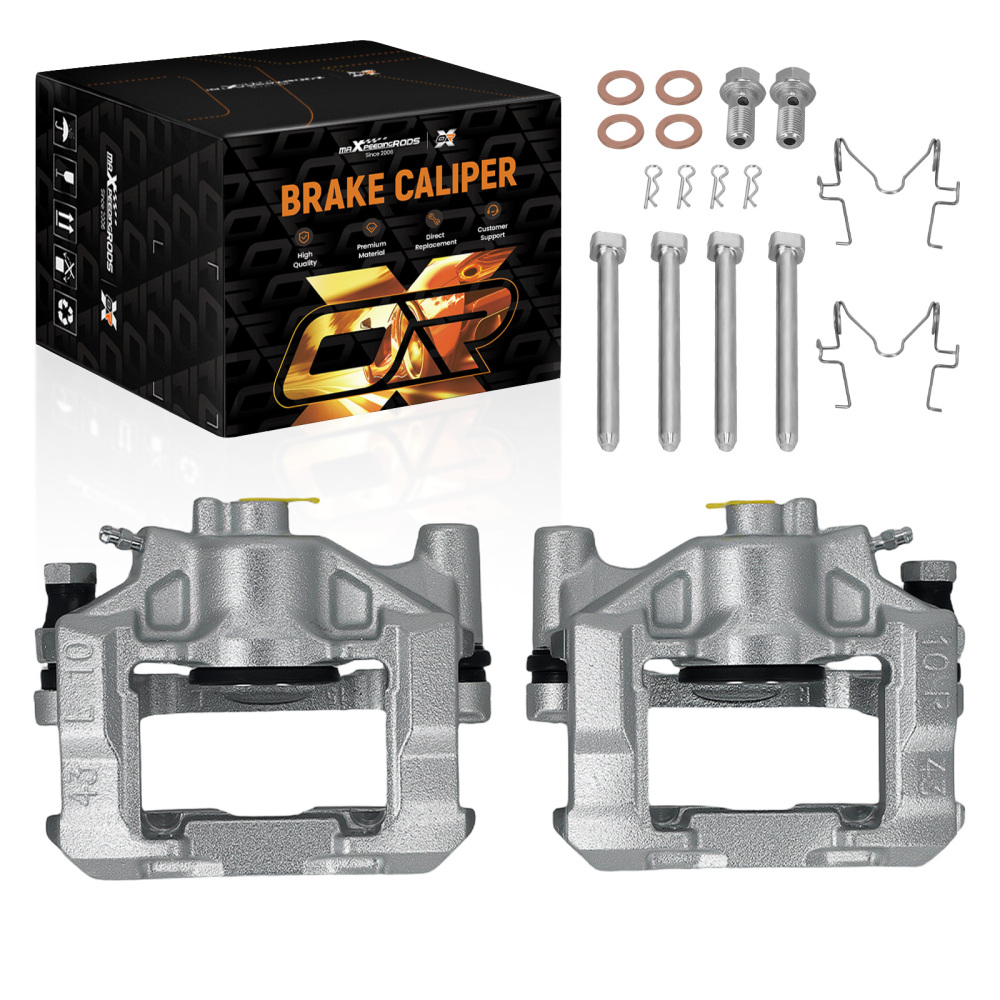 2x Rear LeftRight Brake Caliper w/ Bracket compatible for Lexus IS250 2006-2013 V6 2.5L