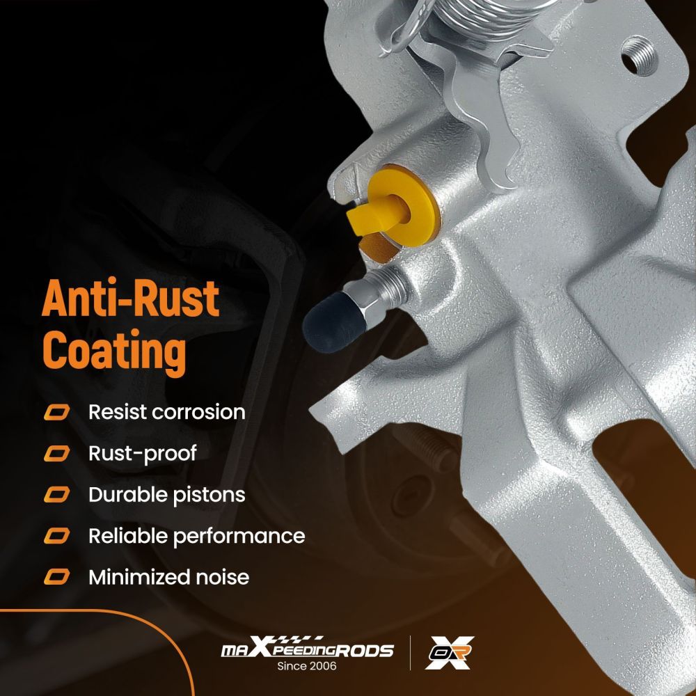 Left Rear Brake Caliper compatible for Honda Jazz 1.2 1.3 1.4 2008-2015 43019-TG5-H00 239mm