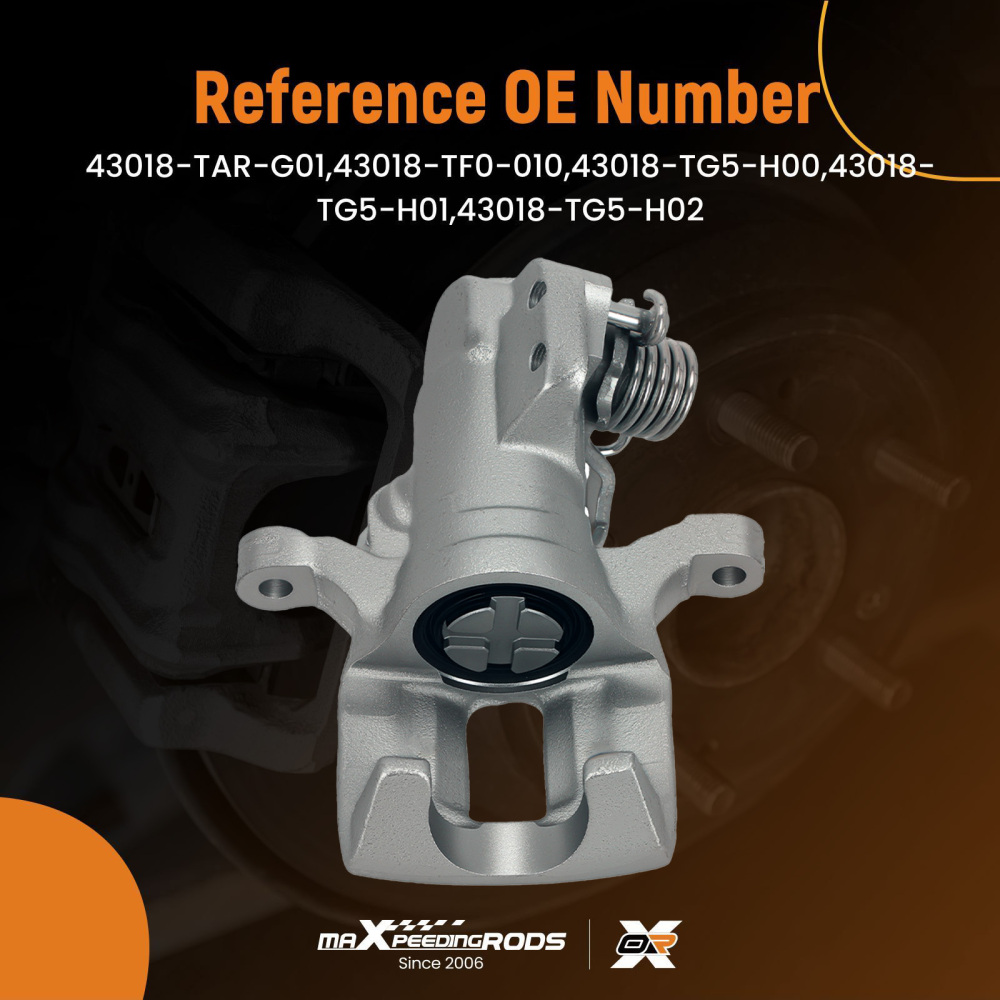 Pinza Freno Posteriore Destra compatibile per Honda Jazz III GE 1.2 1.3 1.4 43018-TF0-010