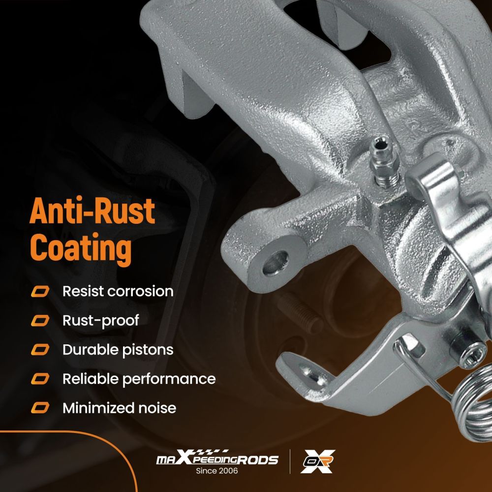 Rear Left Right Brake Caliper compatible for Mercedes-Benz Citan 415 compatible for Renault Kangoo FW0 KW0