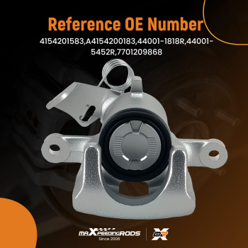 Rear Right Brake Caliper compatible for Mercedes-Benz Citan W415 compatible for Renault Kangoo FW0 38mm