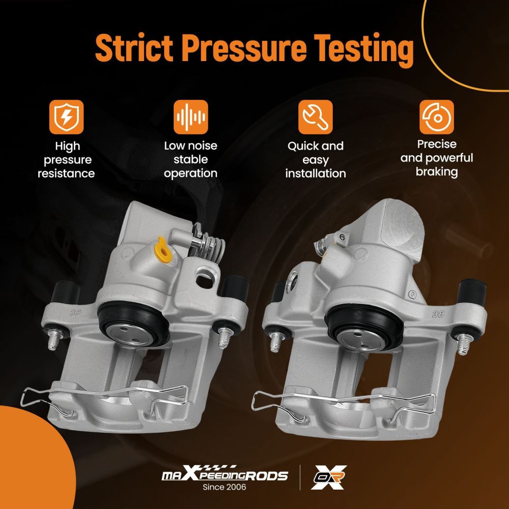 2 Pinza Freno Posteriore compatibile per Ford Focus C-Max MK2 2010-2020 1511569 1511567 38mm