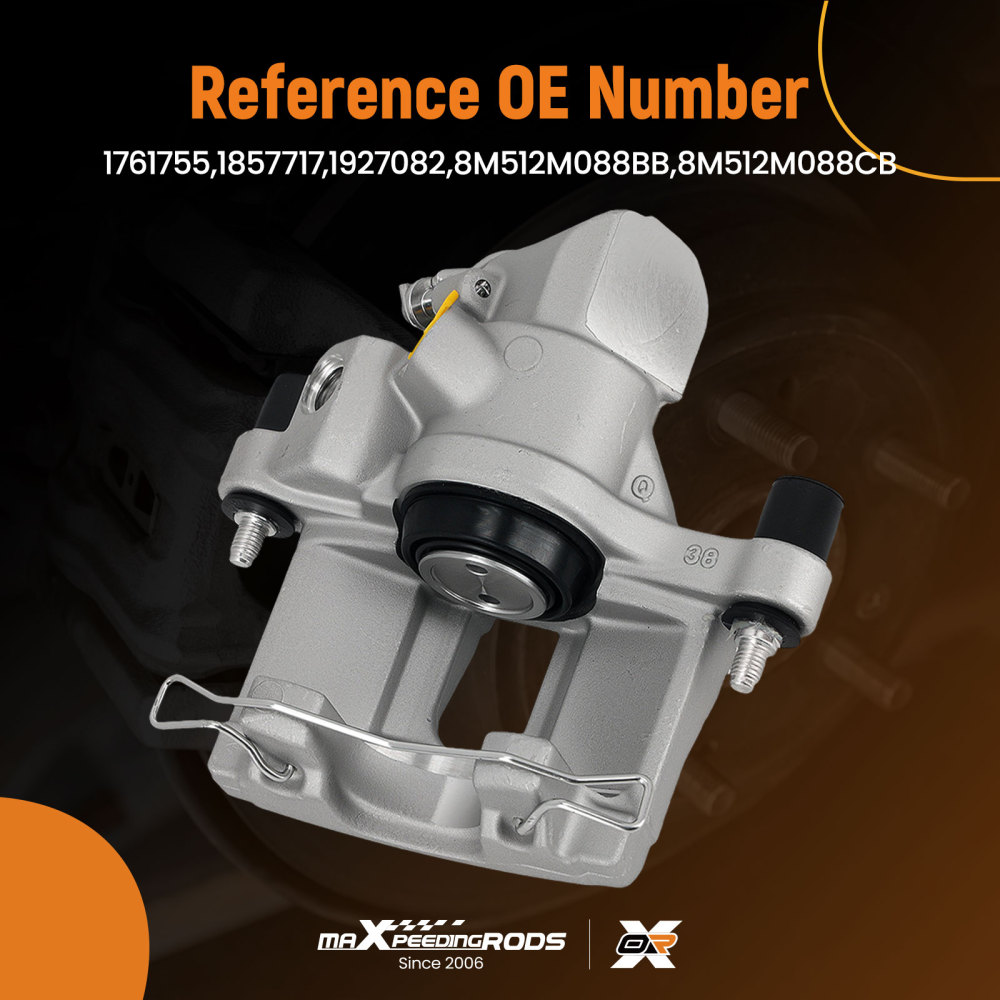 Rear Right Brake Caliper compatible for Ford C-Max MK II Focus Turnier MK III compatible for Volvo C30 V50