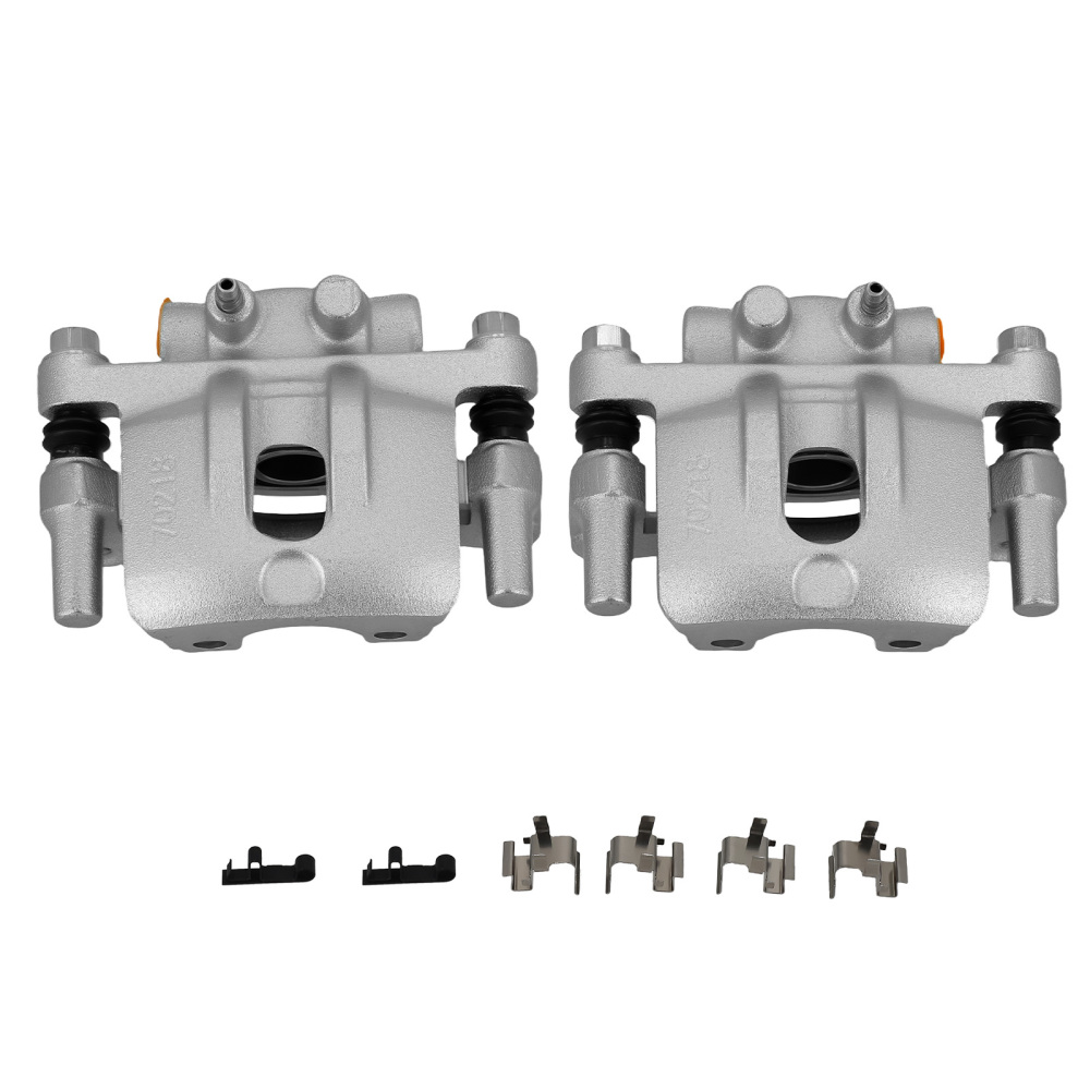 Rear Disc Brake Calipers w/ Bracket compatible for Dodge Caliber compatible for Jeep Compass Patriot 07-17