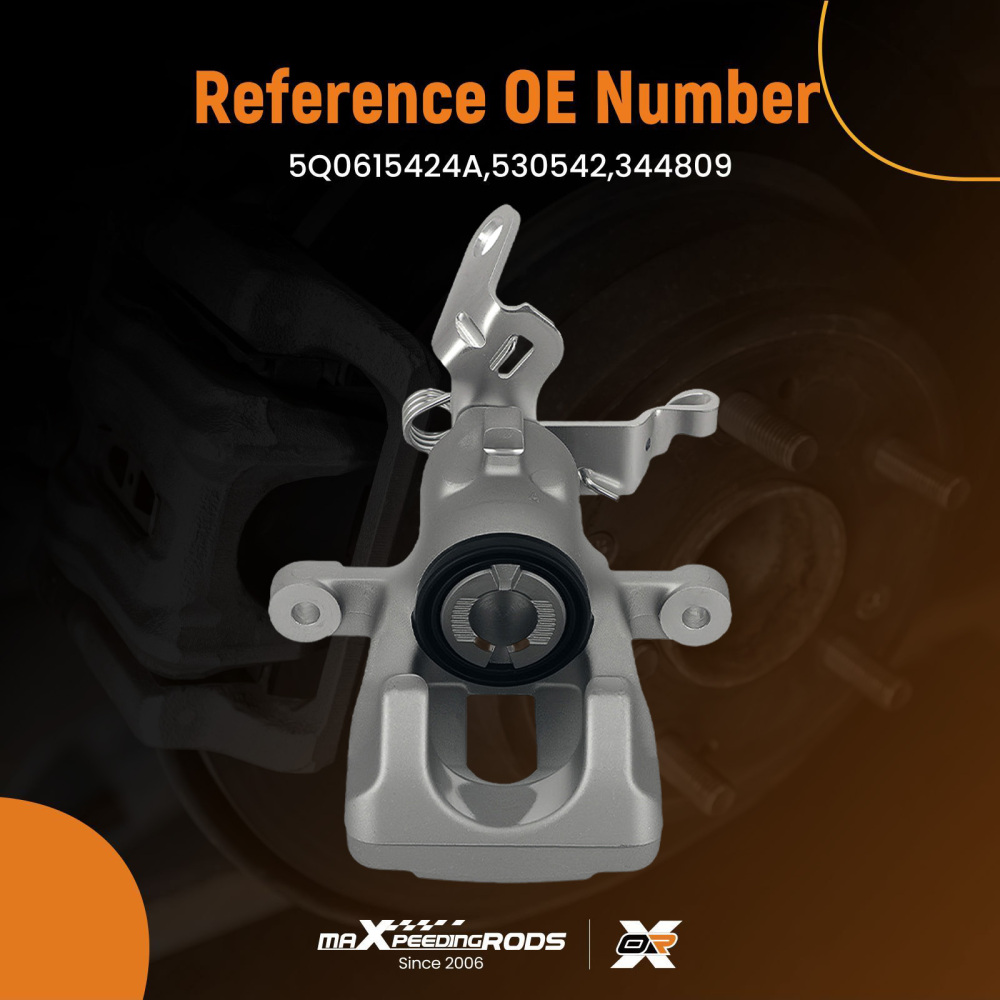 Rear Right Brake Caliper compatible for Seat Leon SC ST compatible for Skoda Octavia MK III 5E 5Q0615424A