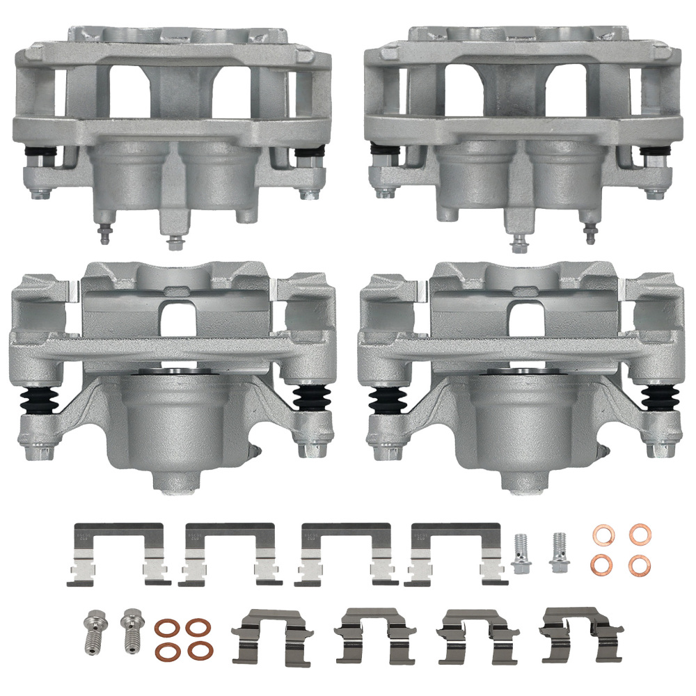 Front Rear Left Right Brake Calipers compatible for Chevrolet Impala 2006-2010 18-B4988