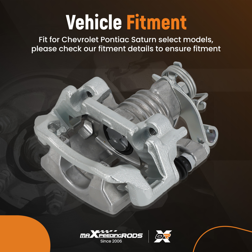 Rear Left Disc Brake Caliper compatible for Chevrolet Cobalt 2005-2008 2.0L 2.4L18-B4893