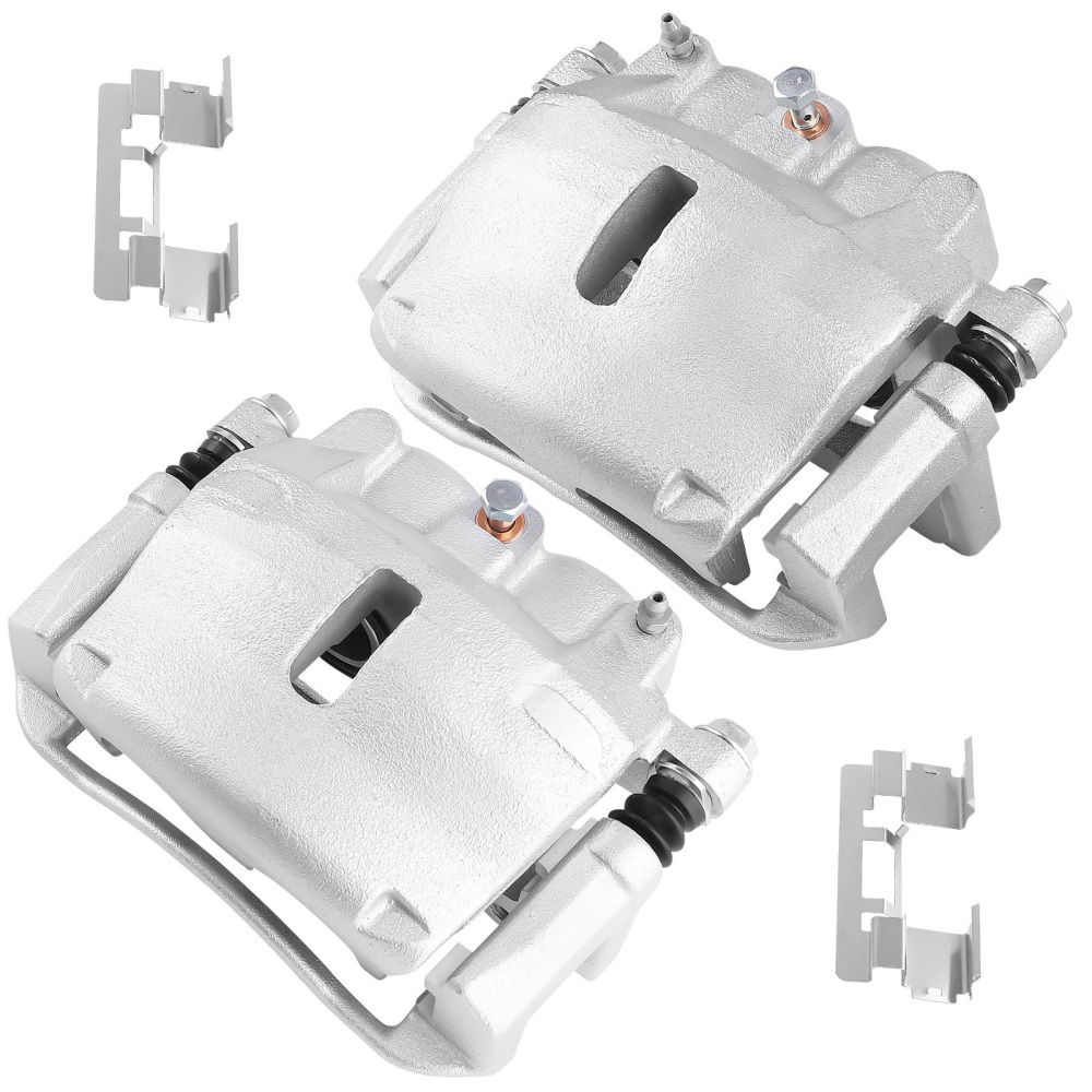 Front Rear Disc Brake Calipers w/Bracket compatible for Ford F-150 compatible for Lincoln Mark LT 2006-08