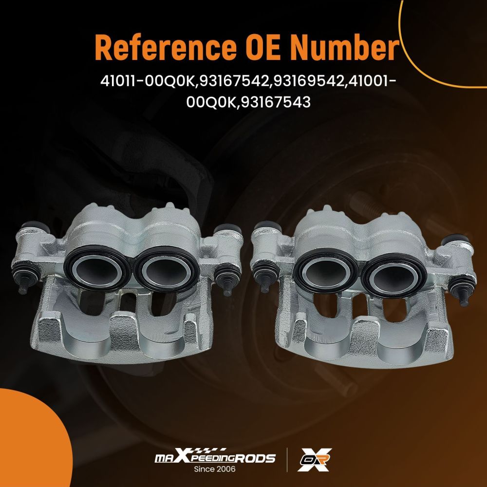 Pinza Freno Anteriore Sinistro Destro compatibile per Nissan NV400 compatibile per Opel Movano compatibile per Renault 48mm