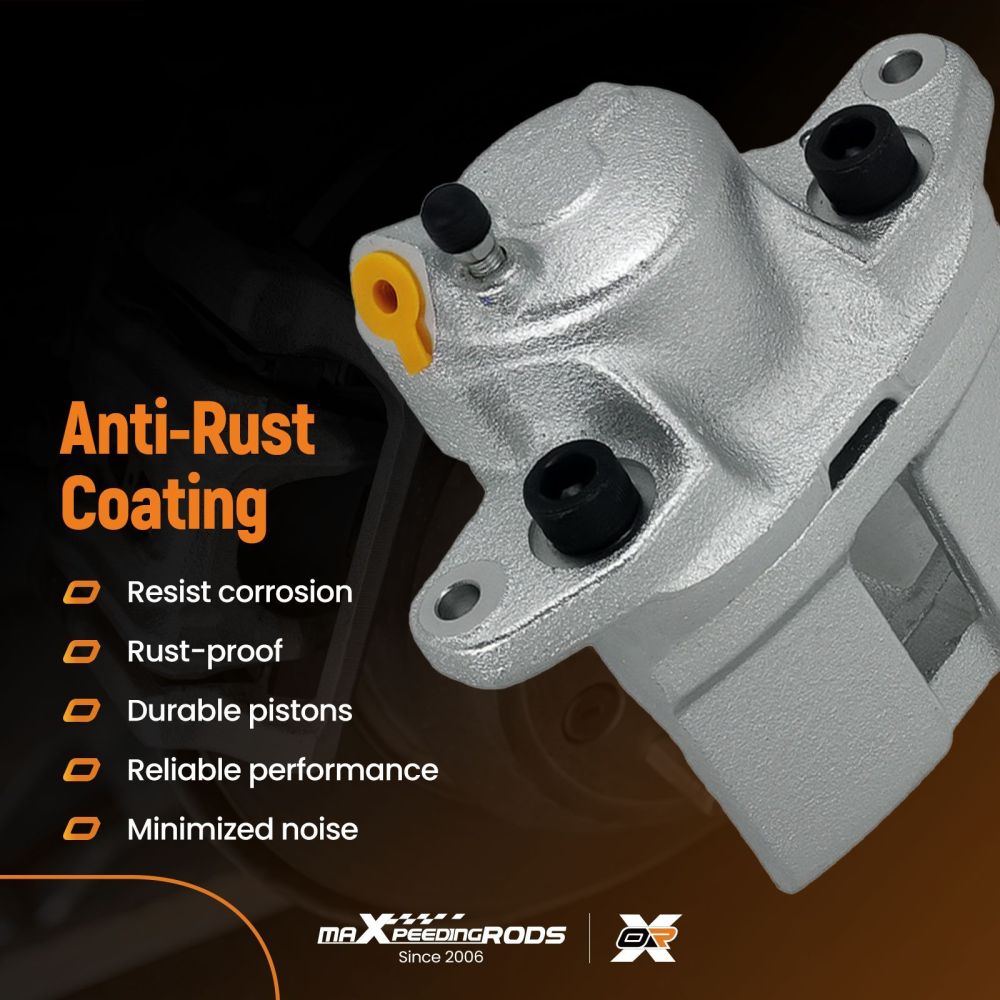 Front Brake Caliper Left Right compatible for Renault Clio Megane Sandero Logan 7701207958