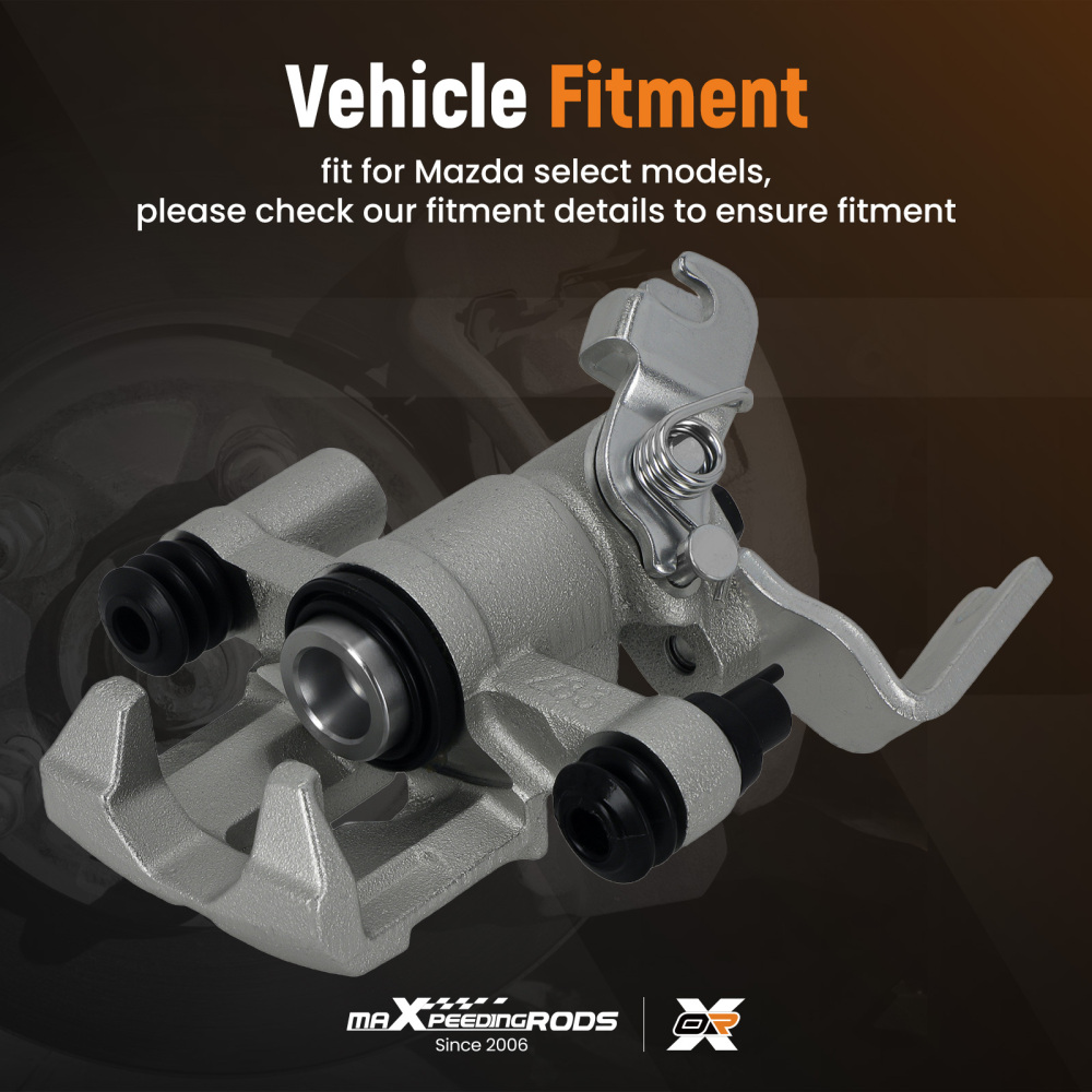 Brake Caliper Rear Left compatible for Mazda MX-5 1993-2005 NA752629X NA752671X 72712 32mm