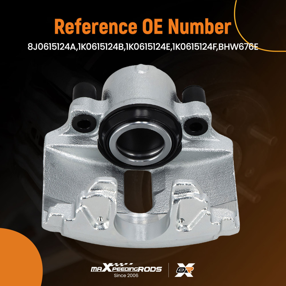 1x Pinza Freno Anteriore compatibile per Audi A1 A3 TT compatibile per Seat VW Skoda Octavia 8J0615124A 54mm