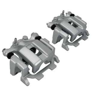 Rear Left Right Brake Calipers w/Bracket compatible for Infiniti M37 M56 AWD G25 G37 JX35