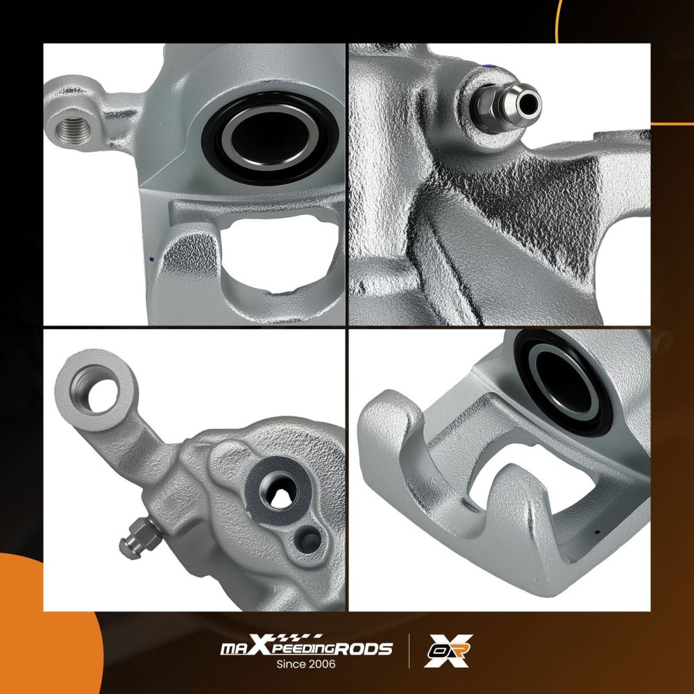 Pair Floating Brake Caliper Rear compatible for Nissan Qashqai 2007-2013 Tiida 2007-2012