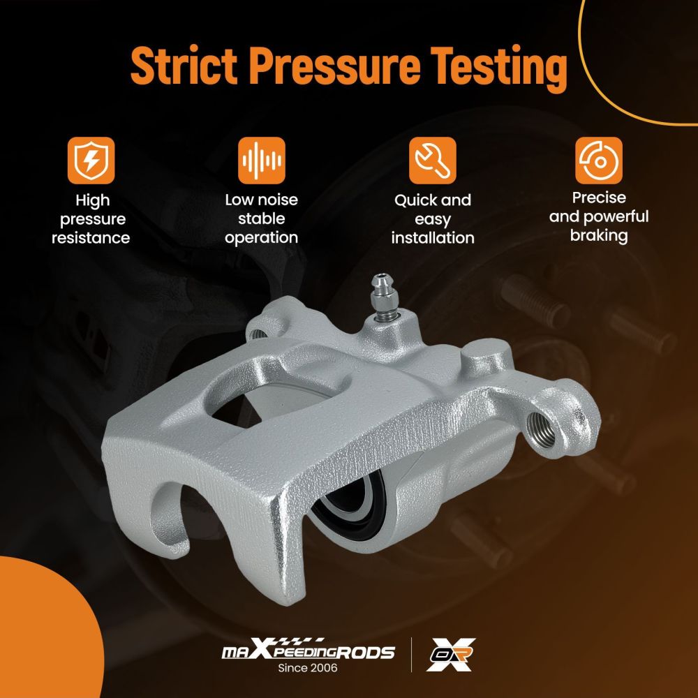 Pair Floating Brake Caliper Rear compatible for Nissan Qashqai 2007-2013 Tiida 2007-2012