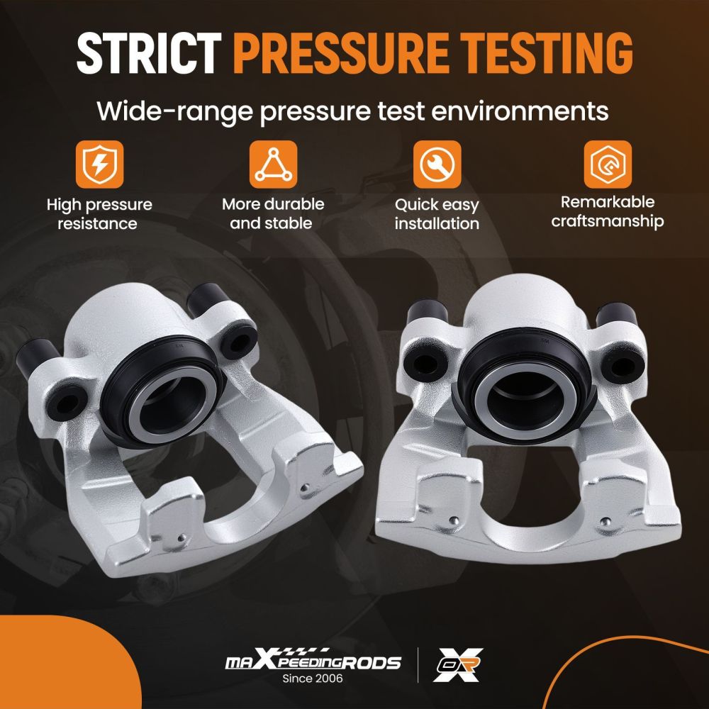 Pair of Front Left Right Brake Calipers compatible for Mini R50 R52 R53 Cooper One 1.4 1.6L