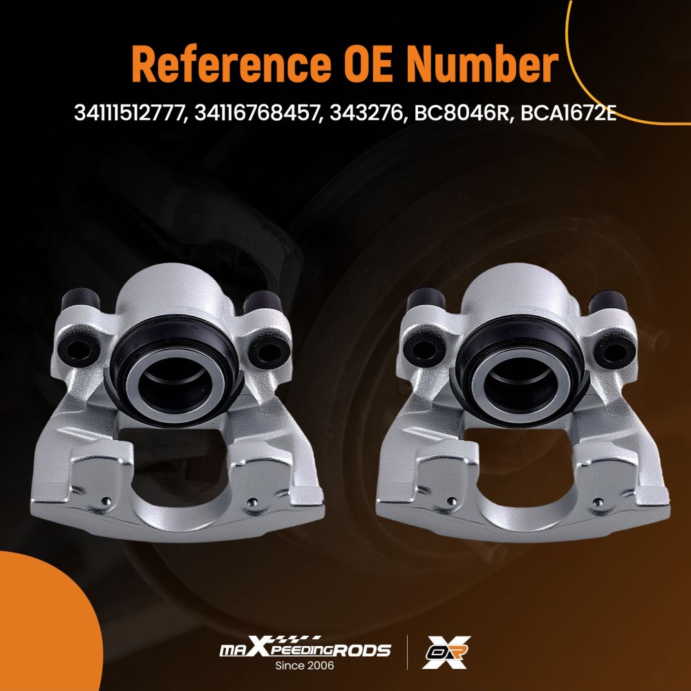 2x Pinza Freno Anteriore compatibile per Mini Cooper One R50 R52 R53 Works 01-07 34111512777