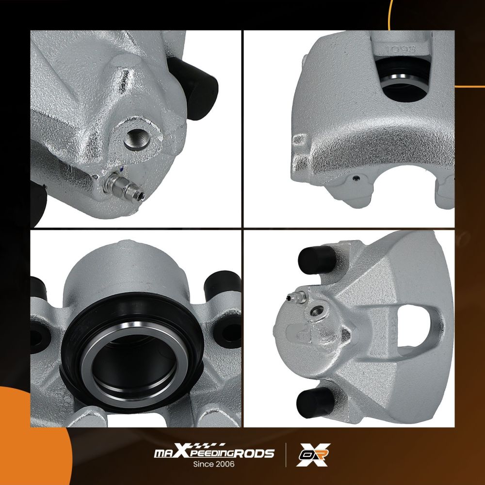 2x Pinza Freno Anteriore compatibile per Ford Focus C-Max 2004-2018 Kuga 08-12 1223616 57mm