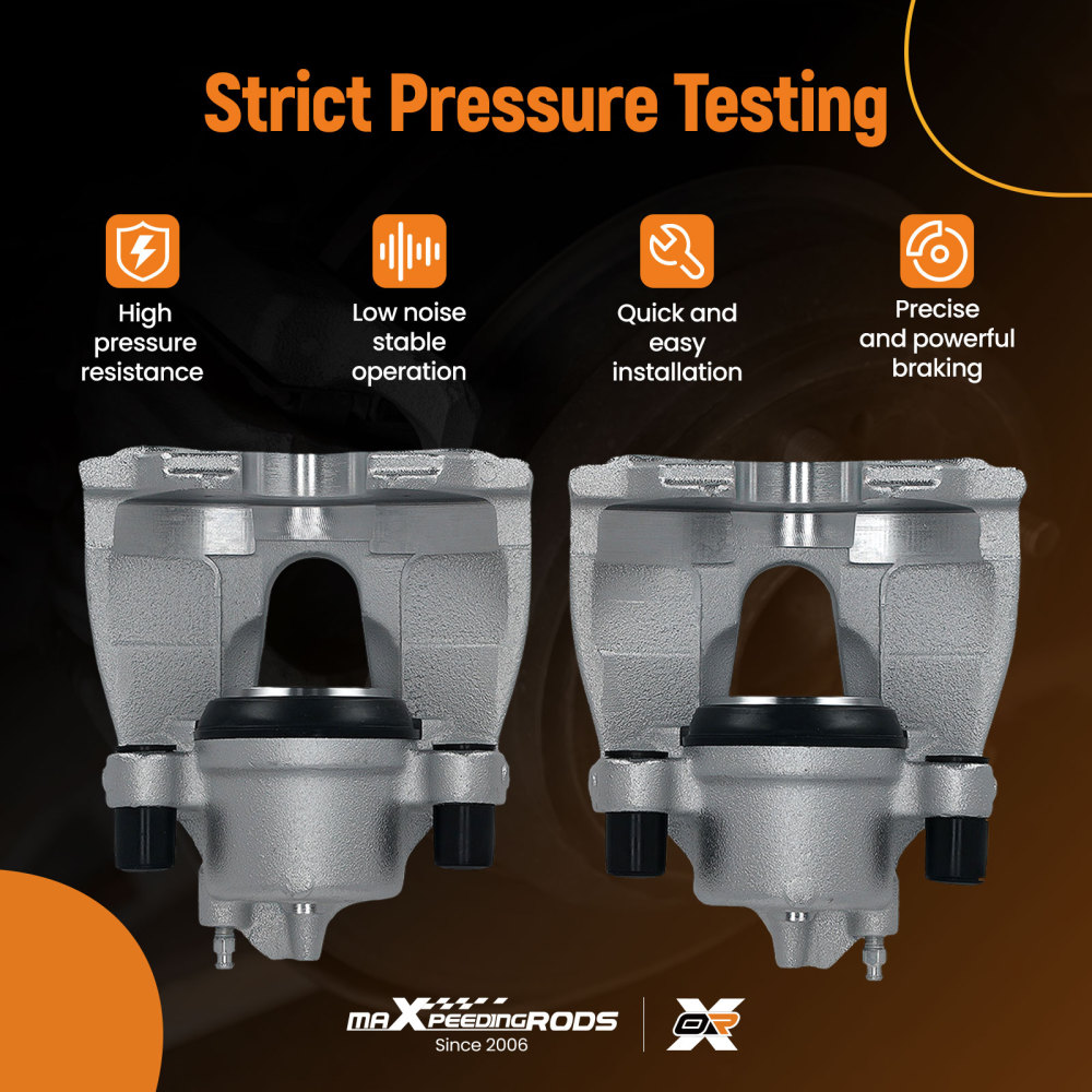 2x Pinza Freno Anteriore compatibile per Ford Focus C-Max 2004-2018 Kuga 08-12 1223616 57mm