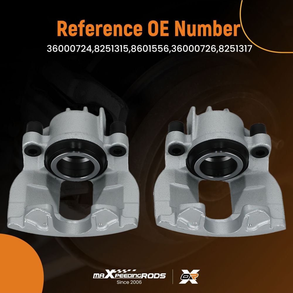 Pinza Freno Anteriore Sinistro + Destro compatibile per Volvo S60 S80 00-2010 8251315286mm