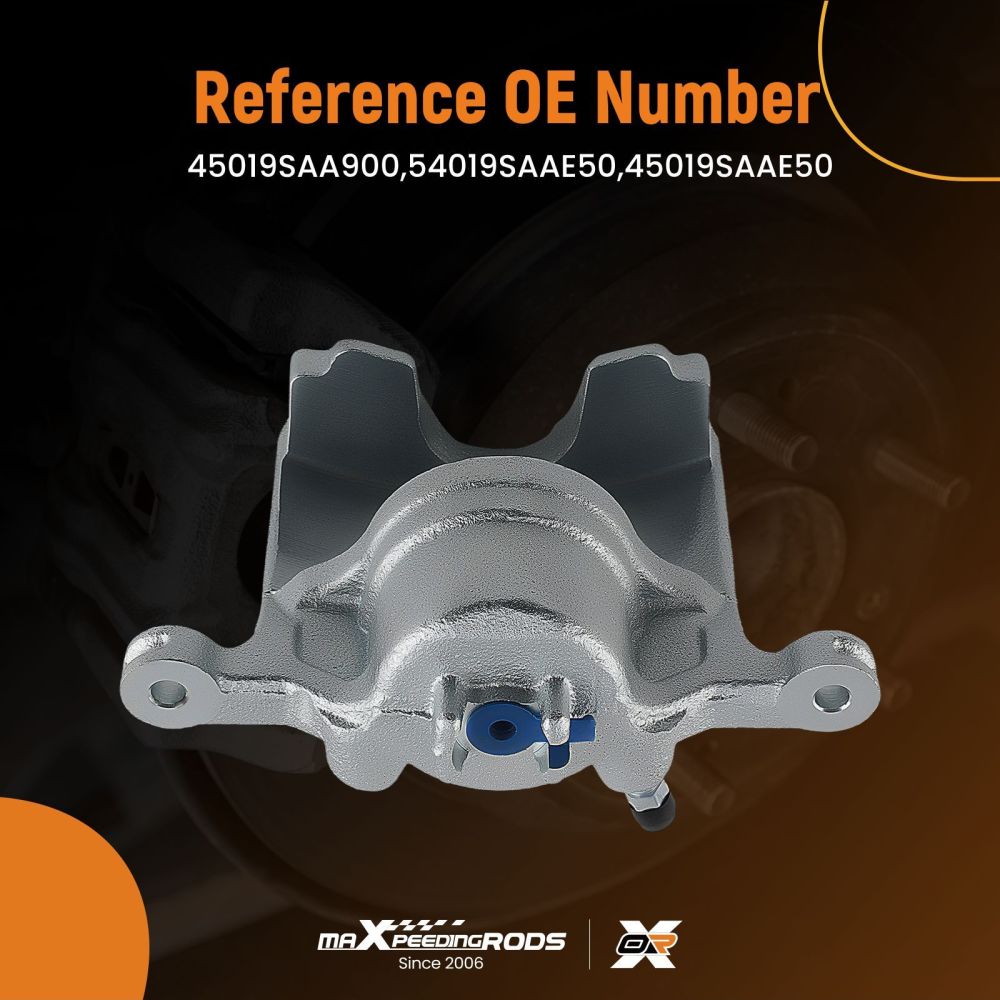 Brake Caliper Front Left compatible for Honda Jazz 1.2 1.3 1.4 Petrol 2002-2008 45019SAA900
