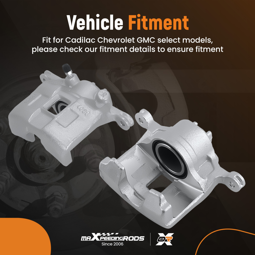 2x Pinza Freno Anteriore Sinistra + Destra compatibile per Honda Jazz 1.2 1.3 1.4 2002-2008