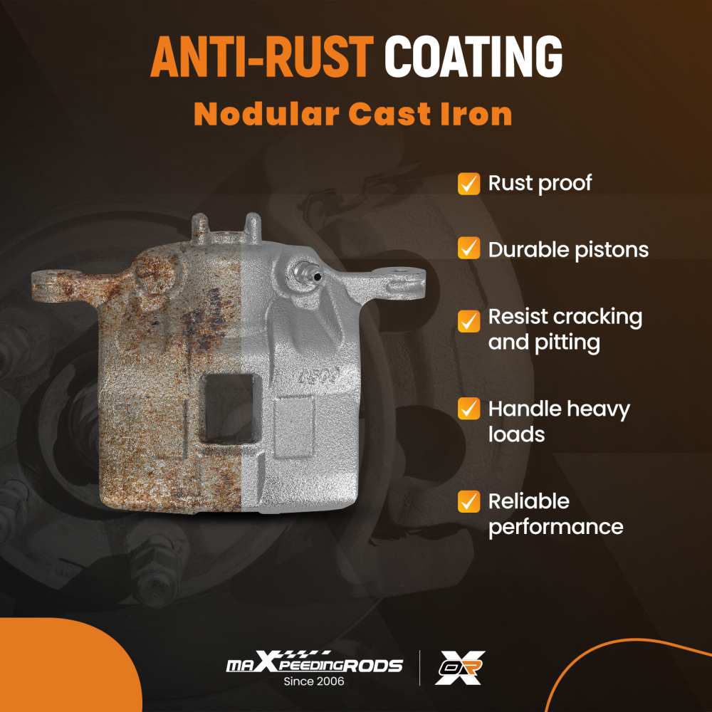 2x Pinza Freno Anteriore Sinistra + Destra compatibile per Honda Jazz 1.2 1.3 1.4 2002-2008