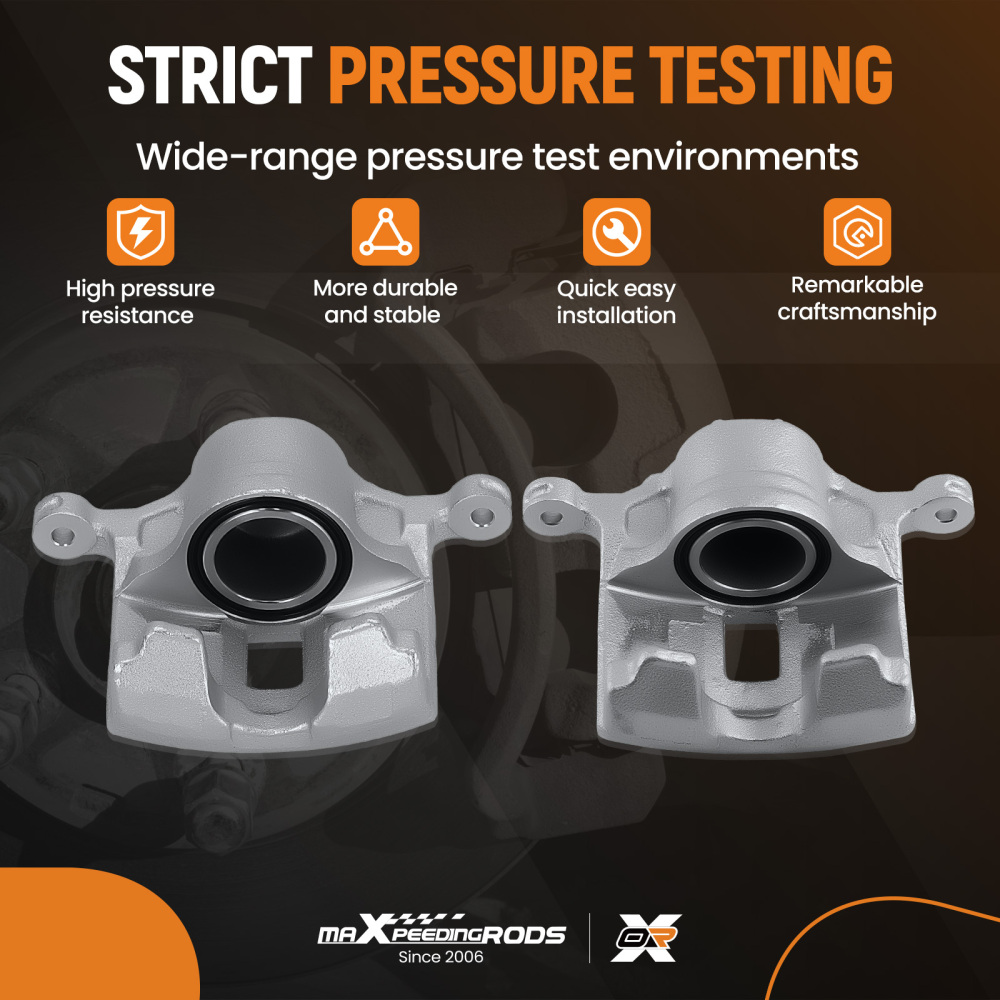 2x Pinza Freno Anteriore Sinistra + Destra compatibile per Honda Jazz 1.2 1.3 1.4 2002-2008