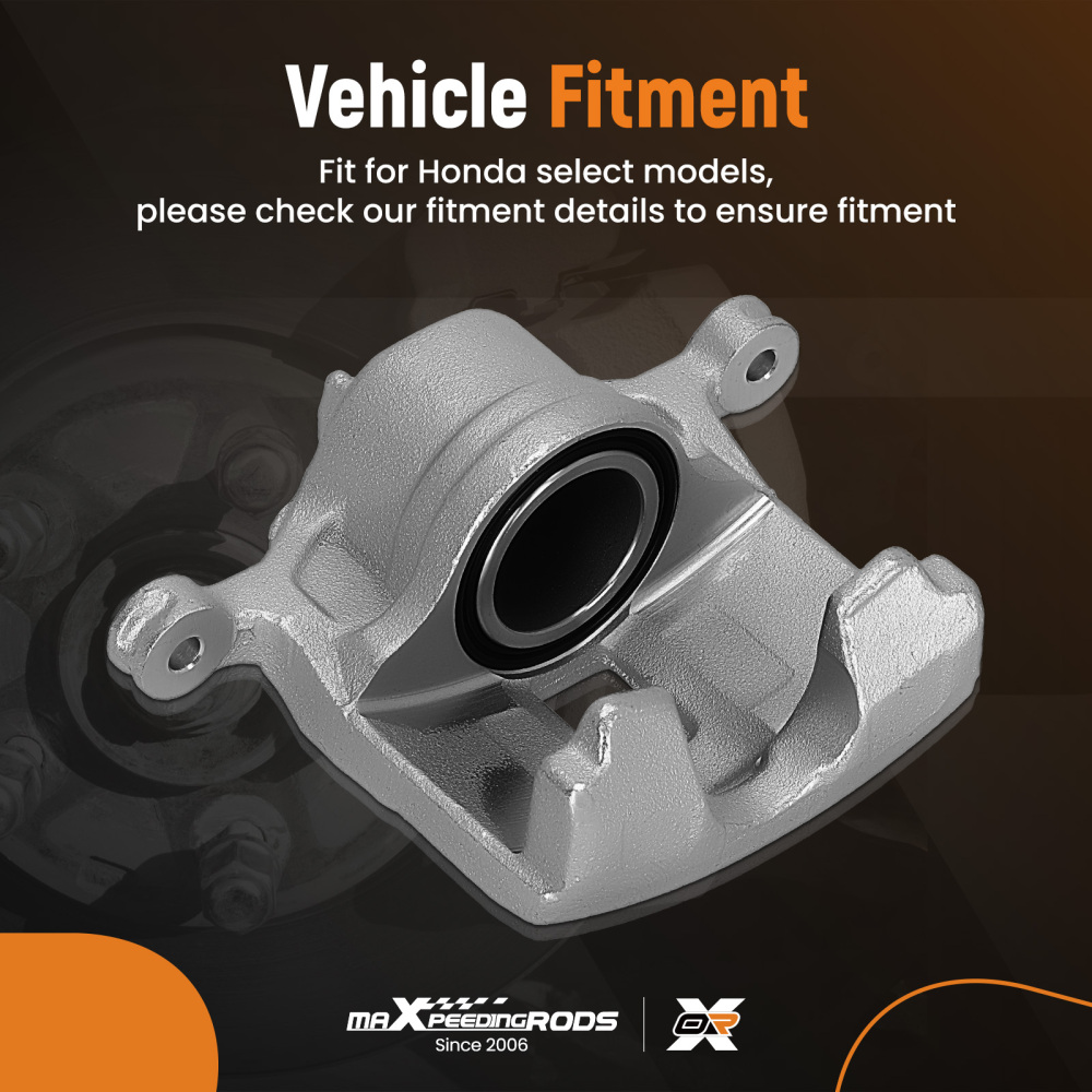 Brake Caliper Front Right 51mm compatible for Honda Jazz 1.2 1.3 1.4 2002-2008 45018SAA900