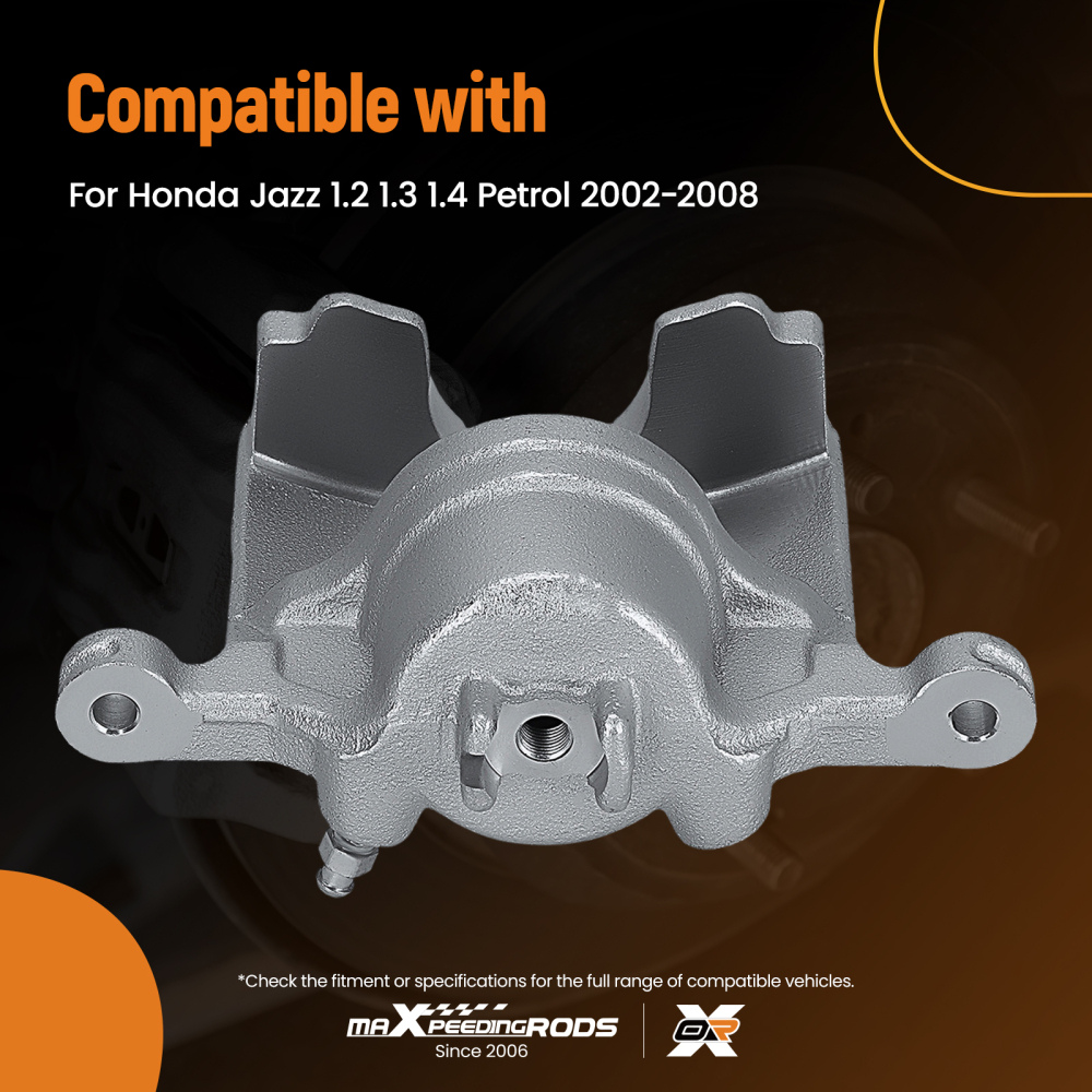 Pinza Freno Anteriore Destra compatibile per Honda Jazz 1.2 1.3 1.4 2002-2008 54018SAAE50