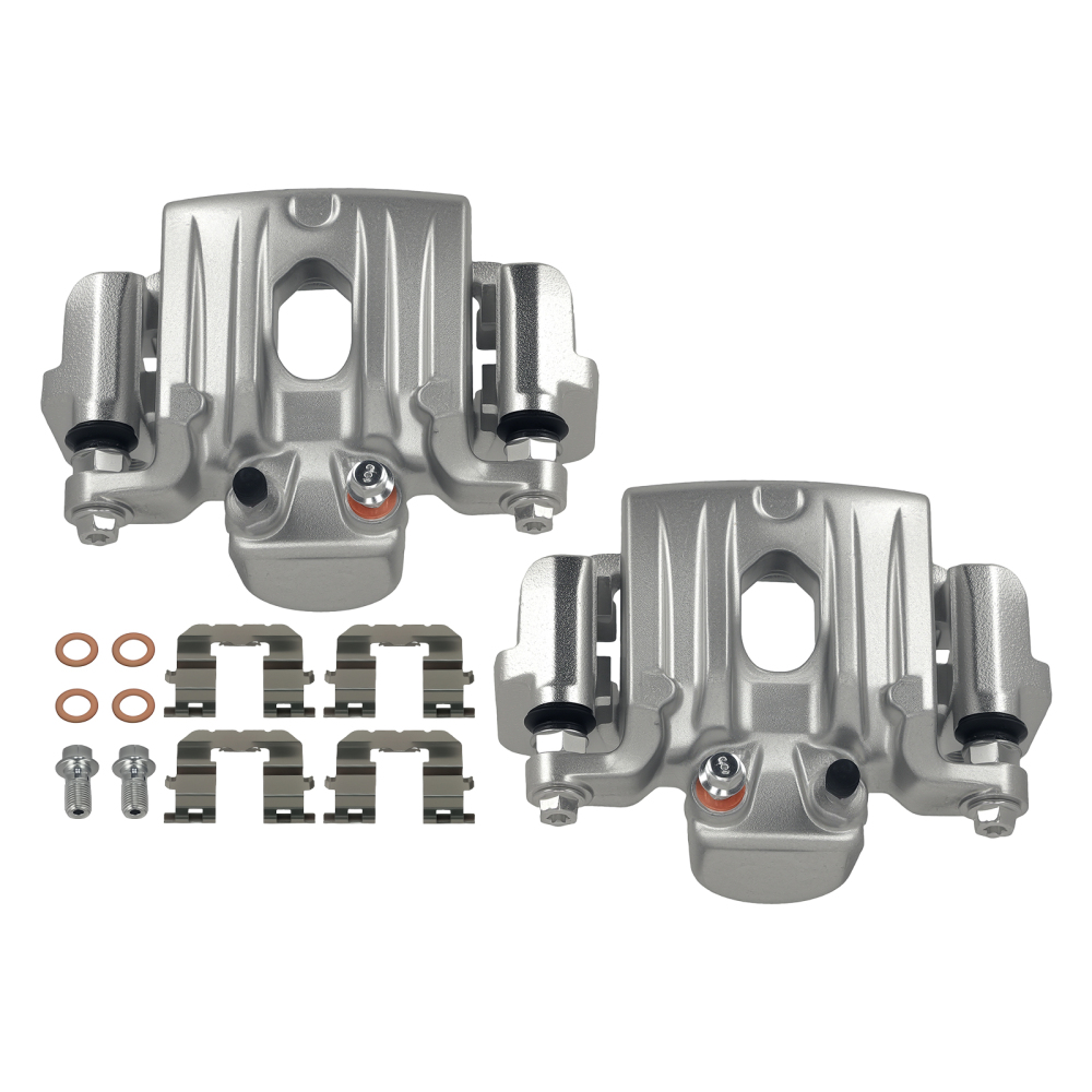 2x Rear LeftRight Brake Caliper w/Bracket compatible for Kia Sorento compatible for Hyundai Santa Fe