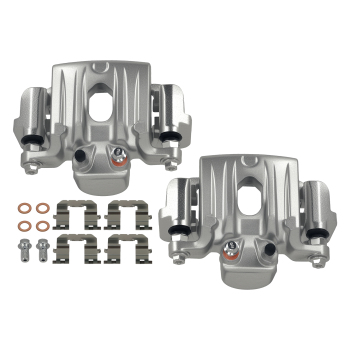 2x Rear LeftRight Brake Caliper w/Bracket compatible for Kia Sorento compatible for Hyundai Santa Fe