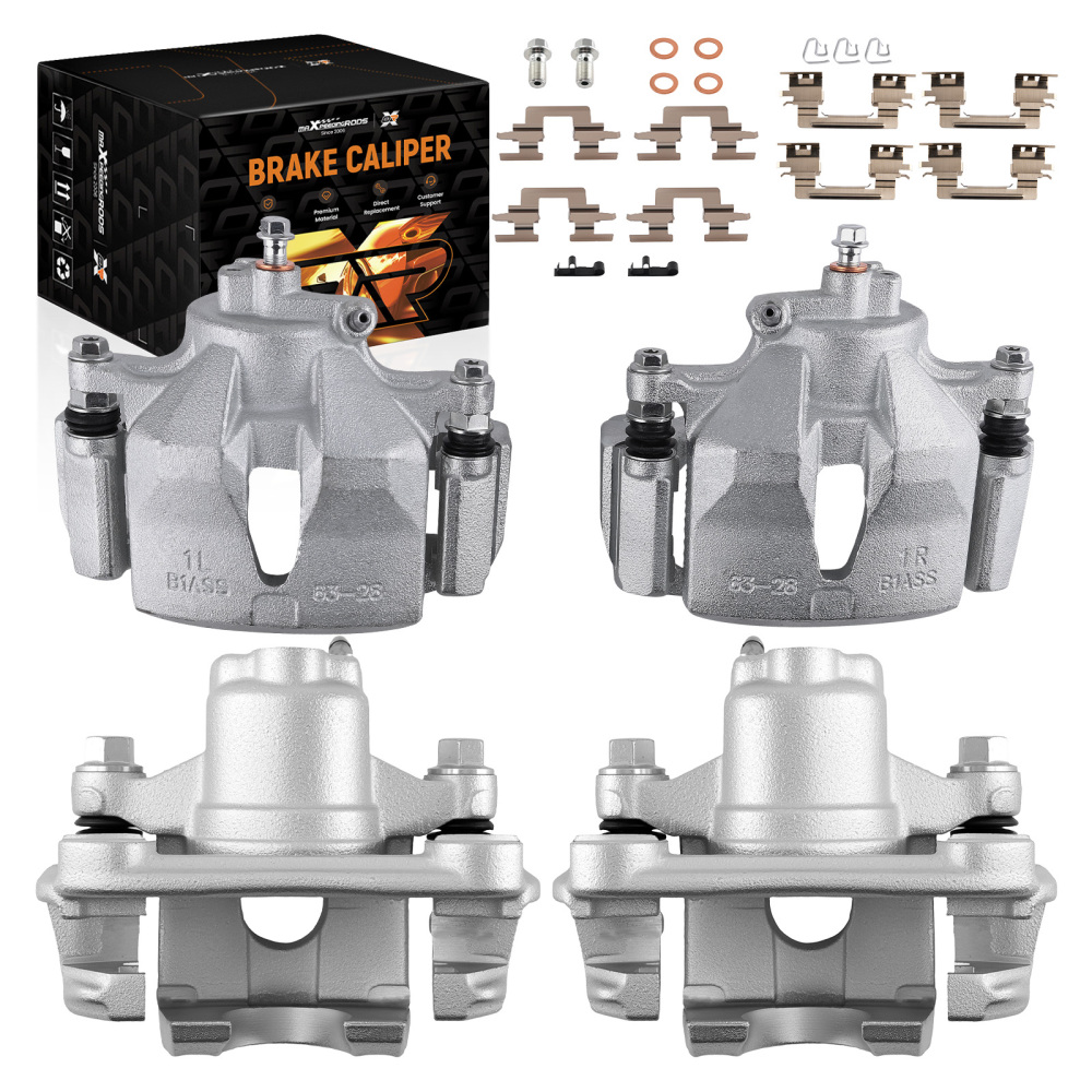 Front Rear Disc Brake Calipers w/Bracket compatible for Toyota Avalon 2005-07/Compatible for Camry 2005-06