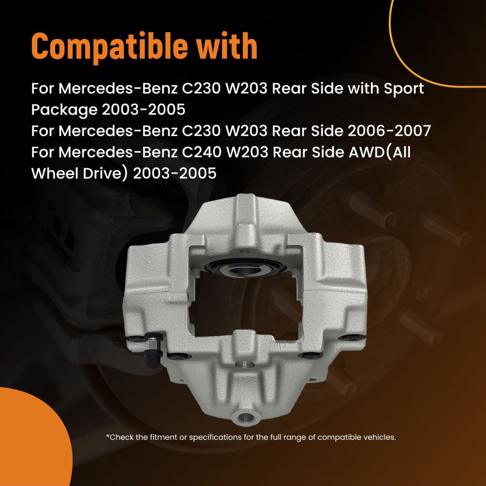 Étrier de Frein Arrière Droit compatible pour Mercedes CLK C209 A209 C-Class W203 343693