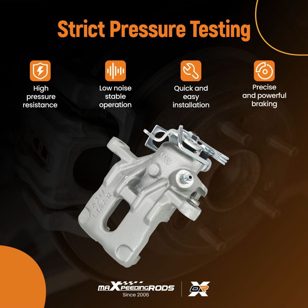 Brake Caliper Rear Right 34mm compatible for Honda Civic VIII 1.3/1.4/1.8/2.0/2.2L