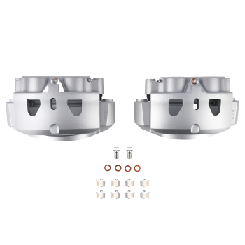 2*Front Disc Brake Calipers compatible for Silverado Sierra 2500HD 3500HD 2011-2019 18B5302