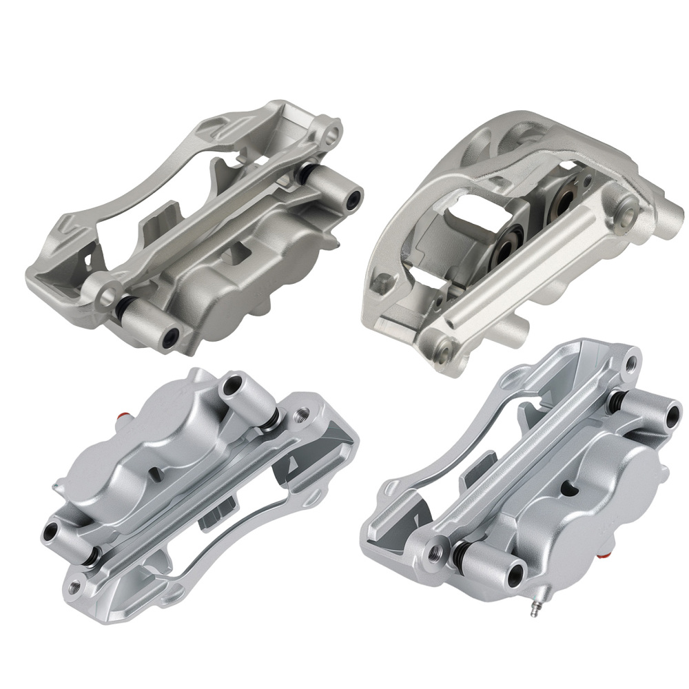 Front Rear Disc Brake Calipers Set compatible for Chevrolet Silverado 2500/3500 HD 2011-19
