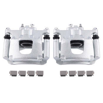 Rear LR Brake Calipers w/ Bracket compatible for Dodge Nitro 07-18 compatible for Jeep Liberty Wrangler