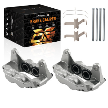 Pair Front LeftRight Brake Caliper compatible for Subaru Impreza WRX 2006-2007 193327