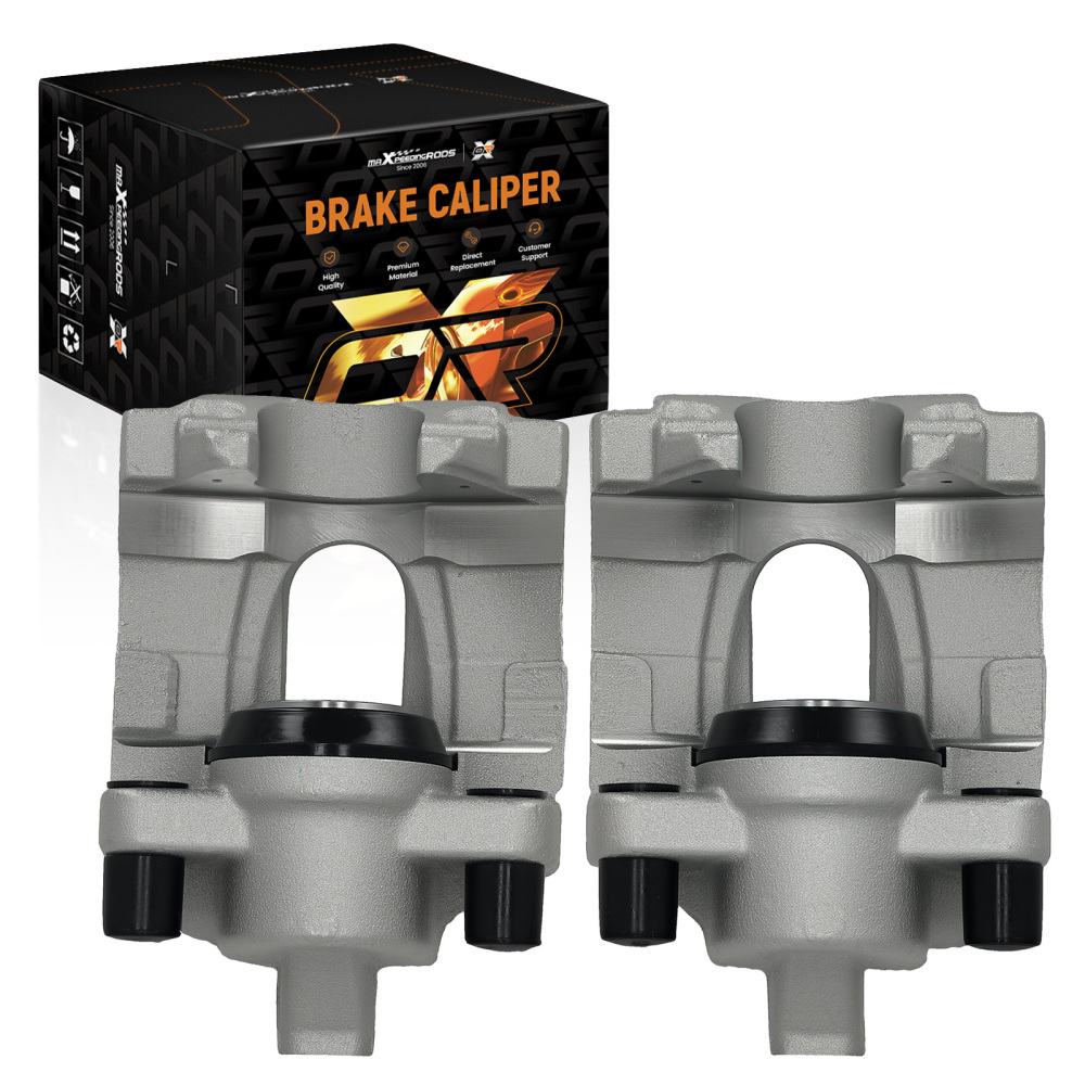 Pair Floating Brake Caliper Rear compatible for Volvo XC90 2002-2014 30639523 30639525 44mm